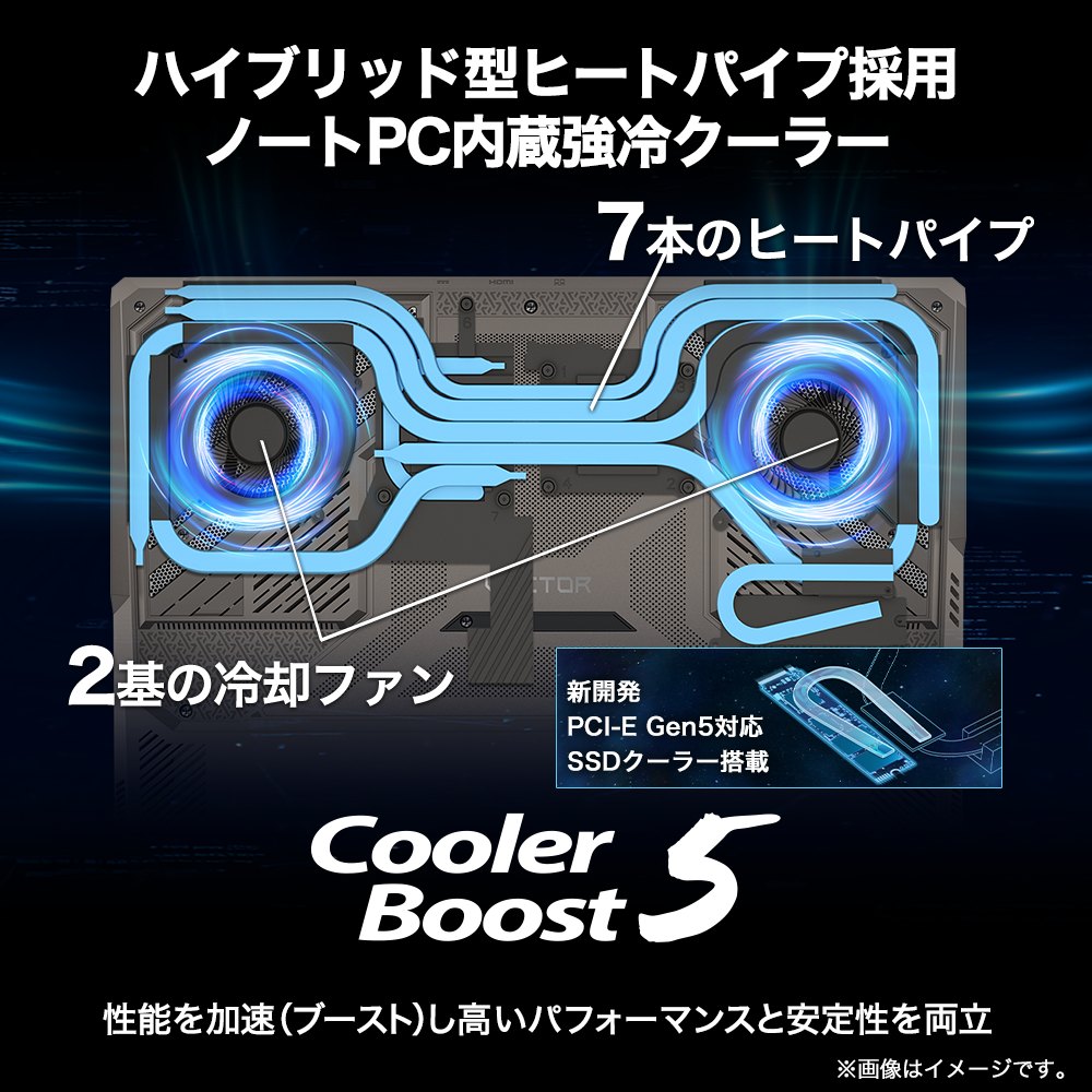 OUTLET】【RTX5090搭載】Vector-18-HX-AI-A2XWJG-1553JP | 商品一覧