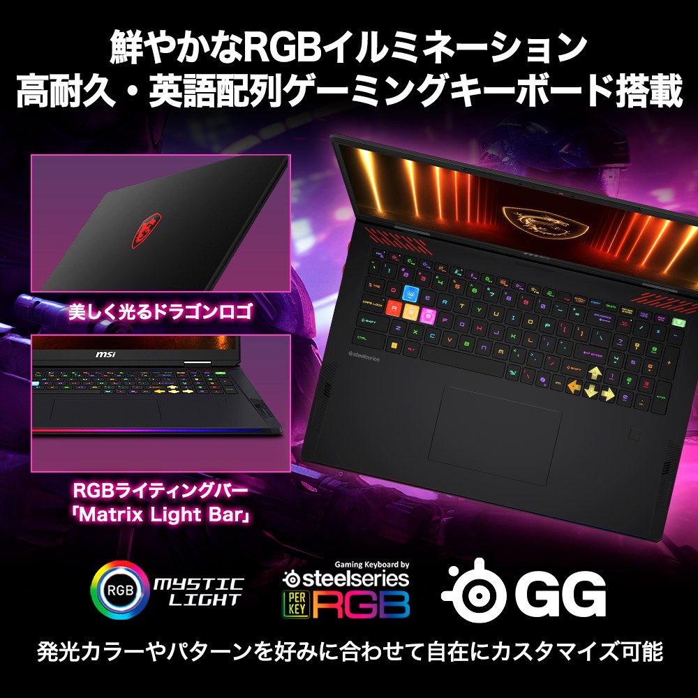 RTX5080ܡRaider-18-HX-AI-A2XWIG-1253JP