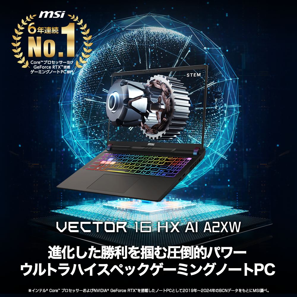 RTX5080ܡVector-16-HX-AI-A2XWIG-1453JP