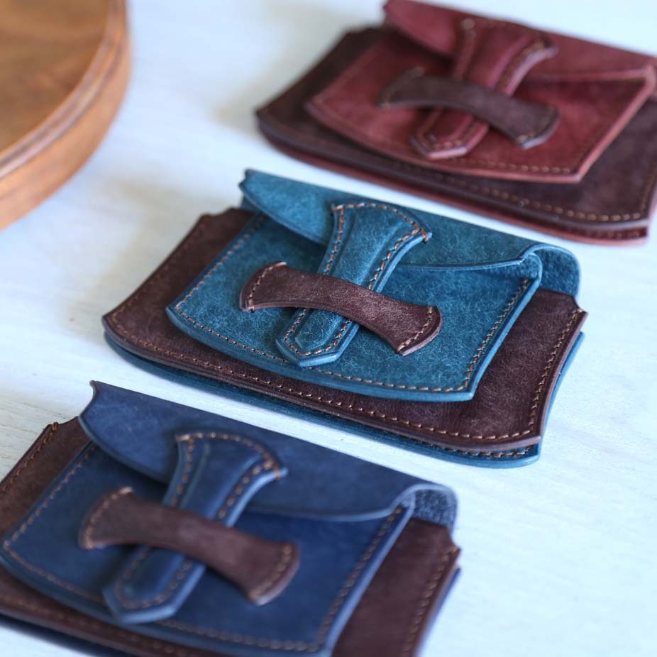 コンパクトウォレット \"caflet（カフレ）\" ペトロリオ コンパクトウォレット 