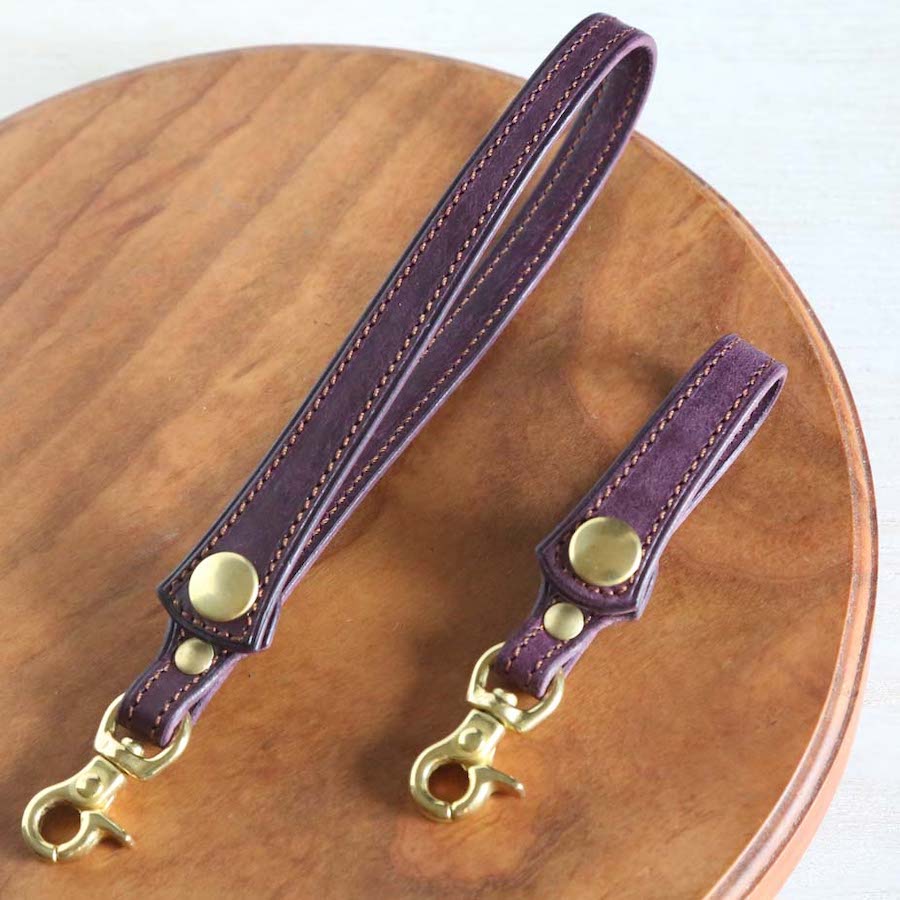 サイズの選べるレザーストラップ プルーニャ | Key holder