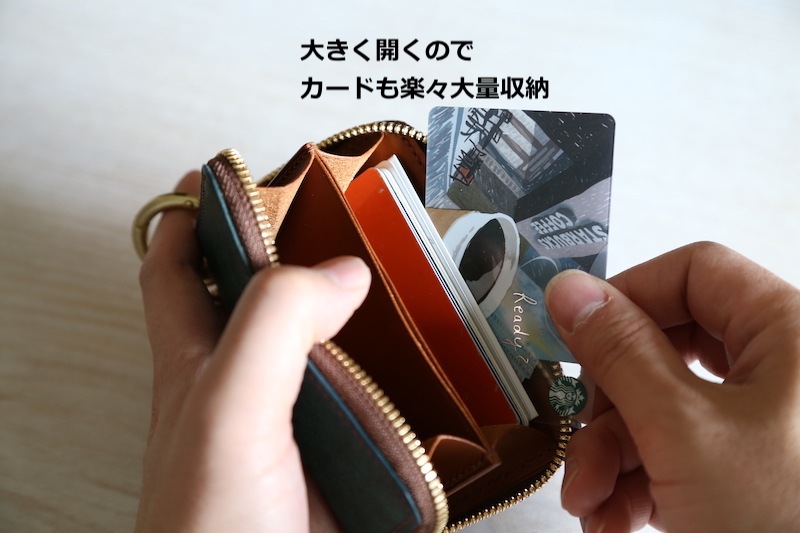 スモールジップウォレット ”Link（リンク）” ネイビー | Wallet