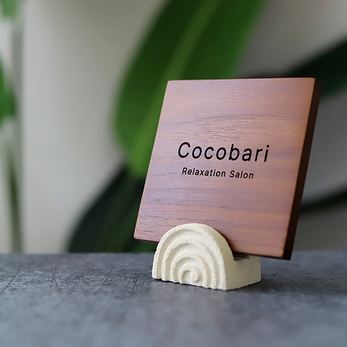 STONE PLATE STAND UZU / S size