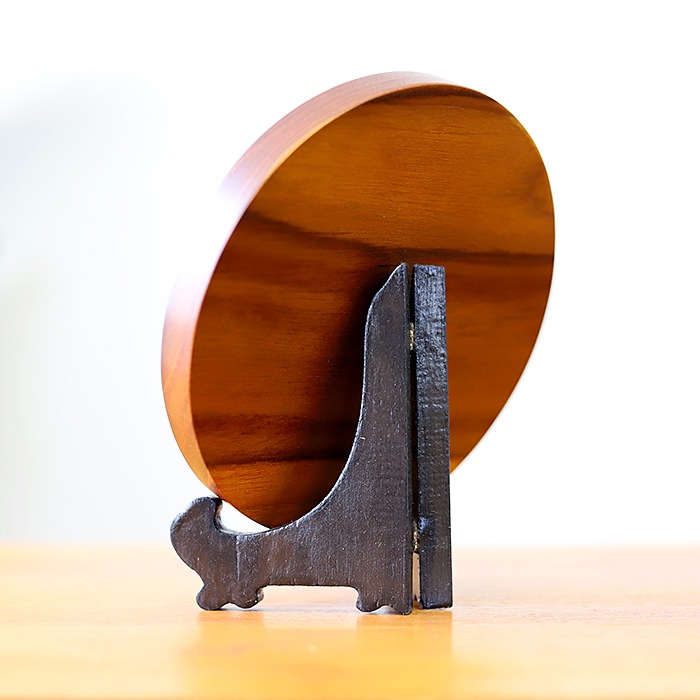 WOOD PLATE STAND / M size