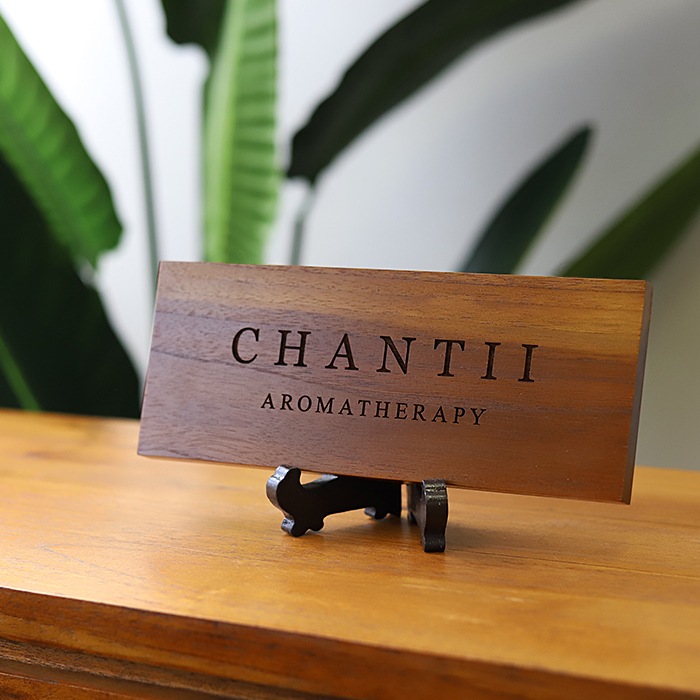 WOOD PLATE STAND / M size