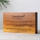 DESKTOP BLOCK / TEAK WOOD / rectangle / 14×24×5cm