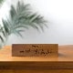 コピーテスト_DESKTOP PLATE / TEAK WOOD / triangle / 21cm