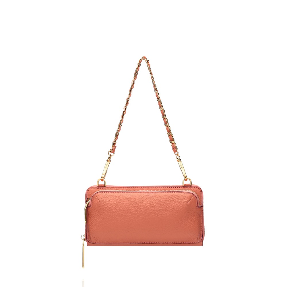 COCOCELUX GOLD ﾍﾗｸﾚｽGOLDｼｭﾘﾝｸ前ﾎﾟｹｯﾄ3WAYﾁｪｰﾝｳｫﾚｯﾄ | wallet 