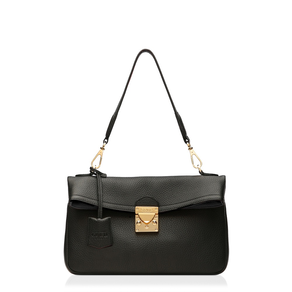 COCOCELUX GOLD ﾍﾗｸﾚｽGOLDｼｭﾘﾝｸ 錠前付きｸﾗｯﾁ 3WAYﾊﾞｯｸﾞ | material 