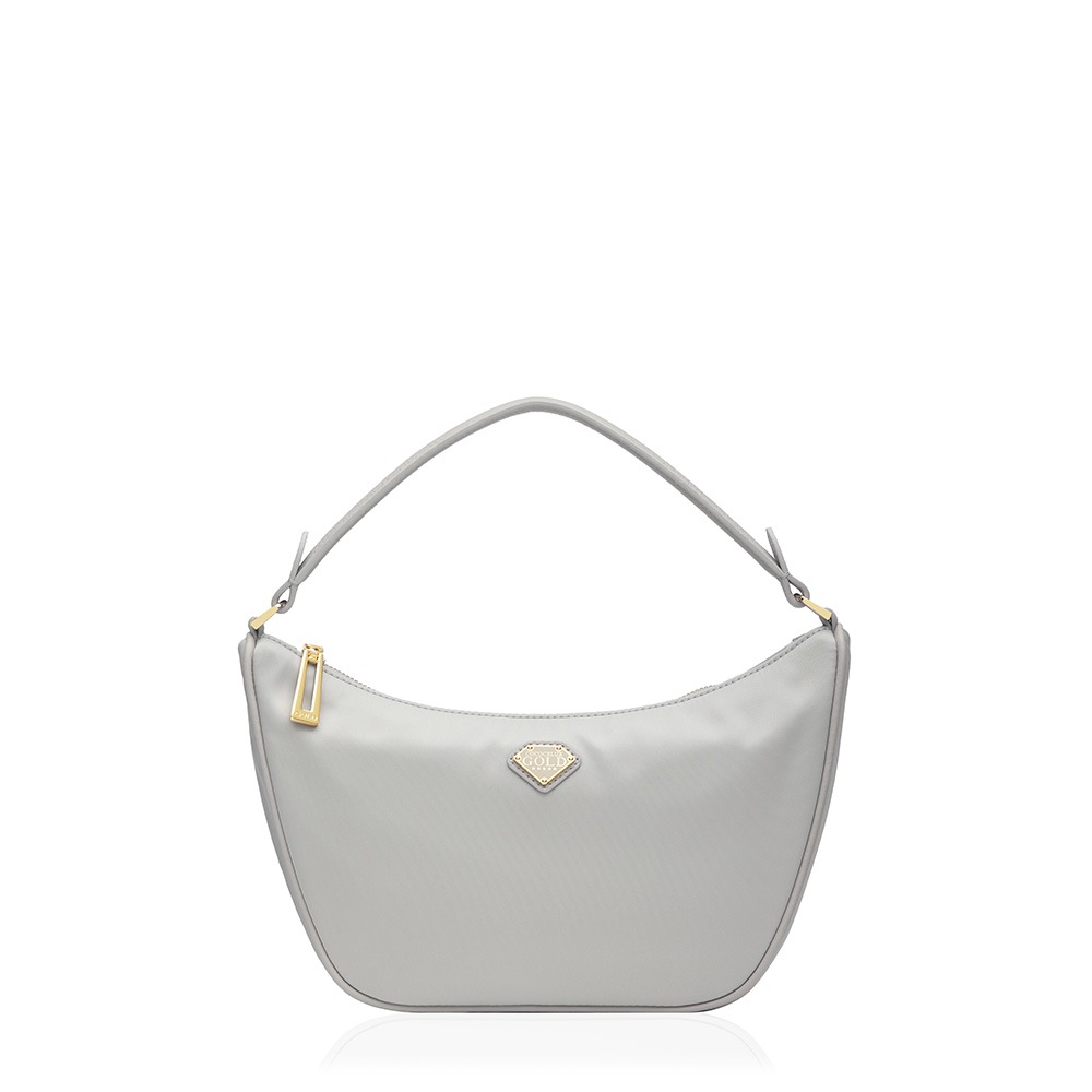 COCOCELUX GOLD POCONO NYLON ﾊｰﾌﾑｰﾝﾊﾞｯｸﾞ | material