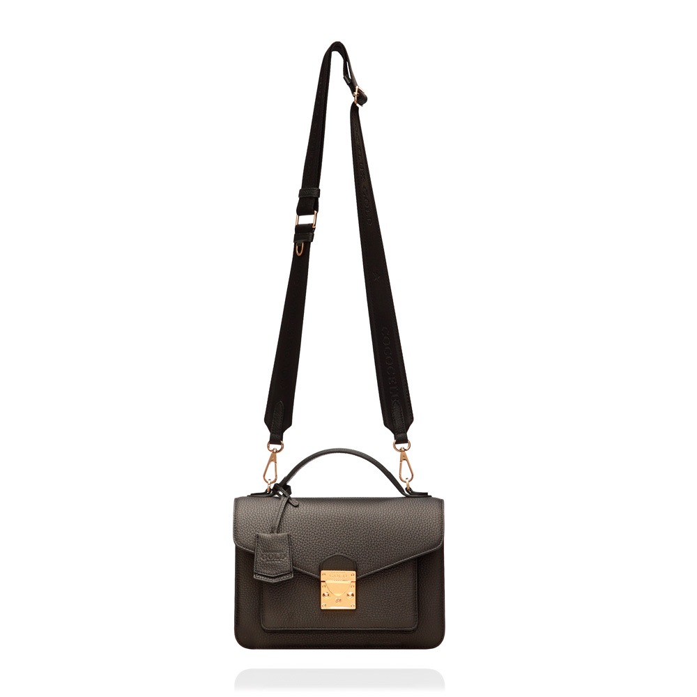 COCOCELUX GOLD ﾍﾗｸﾚｽGOLDｼｭﾘﾝｸ 錠前付き ｺﾝﾎﾞ 3WAYﾊﾞｯｸﾞ | material