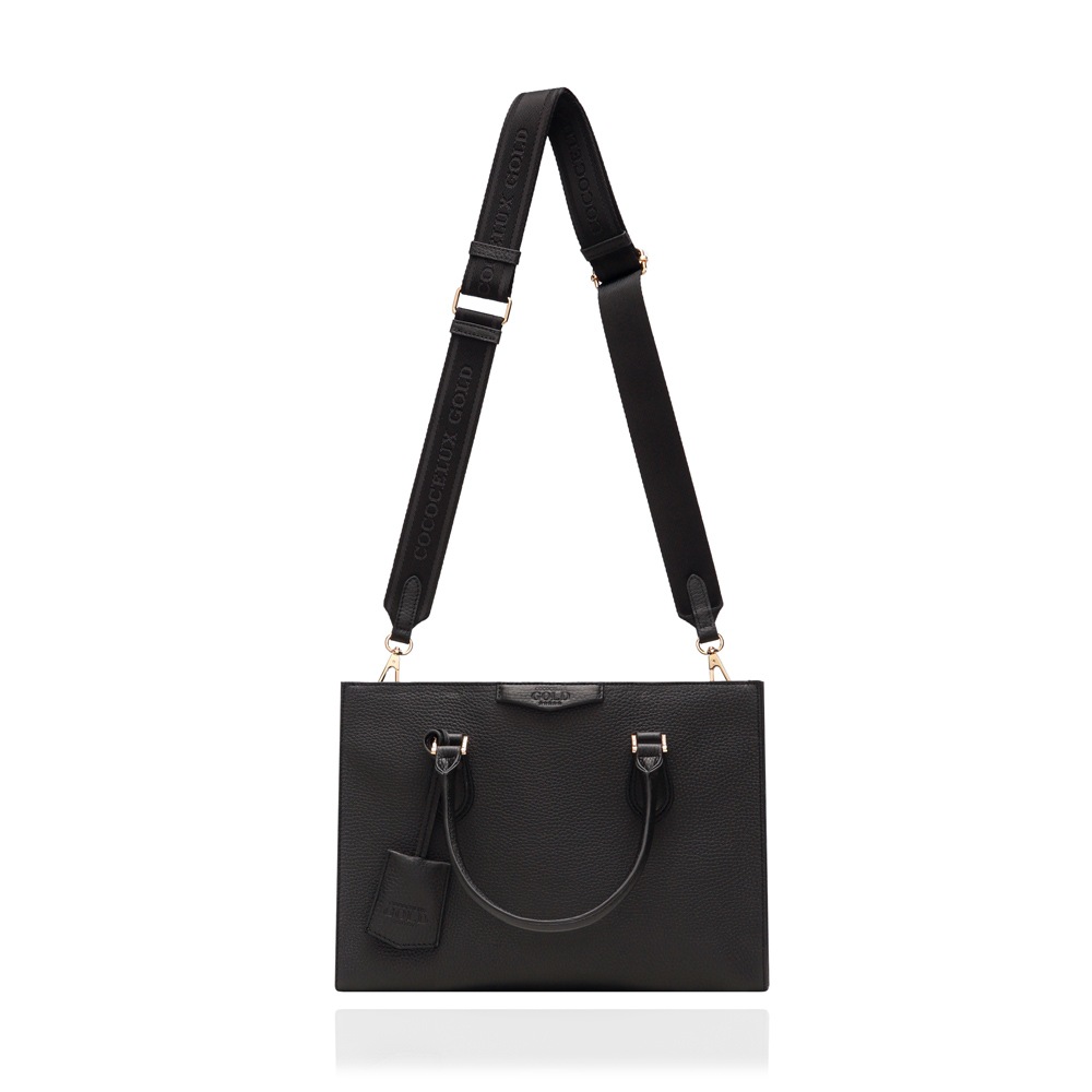 COCOCELUX GOLD ﾍﾗｸﾚｽGOLDｼｭﾘﾝｸ 2WAYﾄｰﾄﾊﾞｯｸﾞL | material,shrink