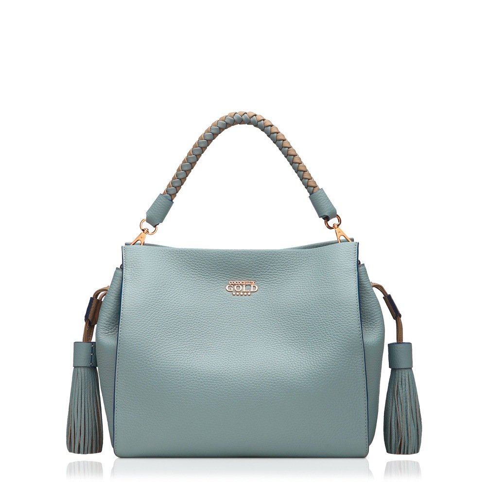 COCOCELUX GOLD ﾍﾗｸﾚｽGOLDｼｭﾘﾝｸ ﾀｯｾﾙ 3WAYﾊﾞｯｸﾞ | material