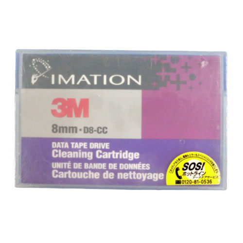 【アウトレット】 IMATION (3M) 8mm データテープドライブ ヘッドクリーニングカートリッジ D8CC レガシーメディア