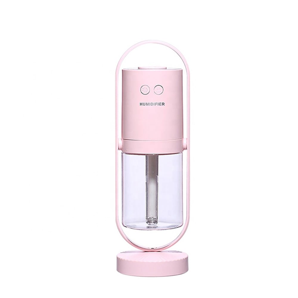 HIDISC おしゃれなイルミネーションLED卓上加湿器 ピンク HDJMK-Y23PK