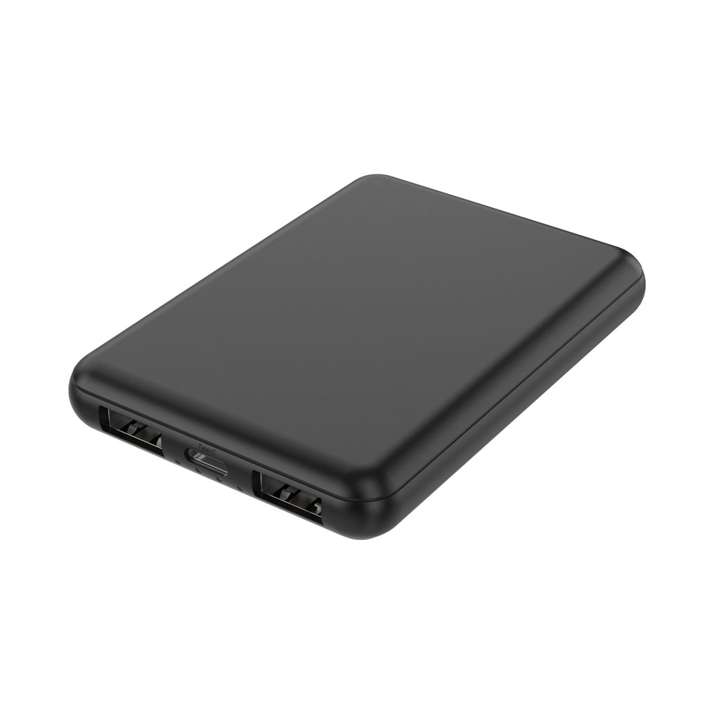 HIDISC 世界最小クラス 5000mAh モバイルバッテリー version4(ブラック)HD4-MBTC5000BK