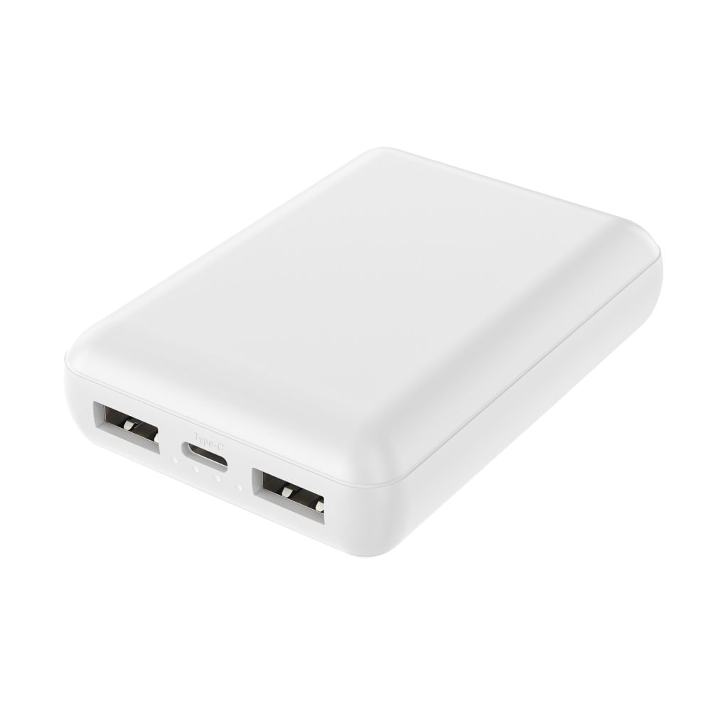 HIDISC 世界最小クラス 急速充電モバイルバッテリー 10000mAh version4(ホワイト)HD4-MBTC10000WH