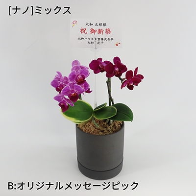 オプション】オリジナルメッセージタグ・ピック | サイズから選ぶ