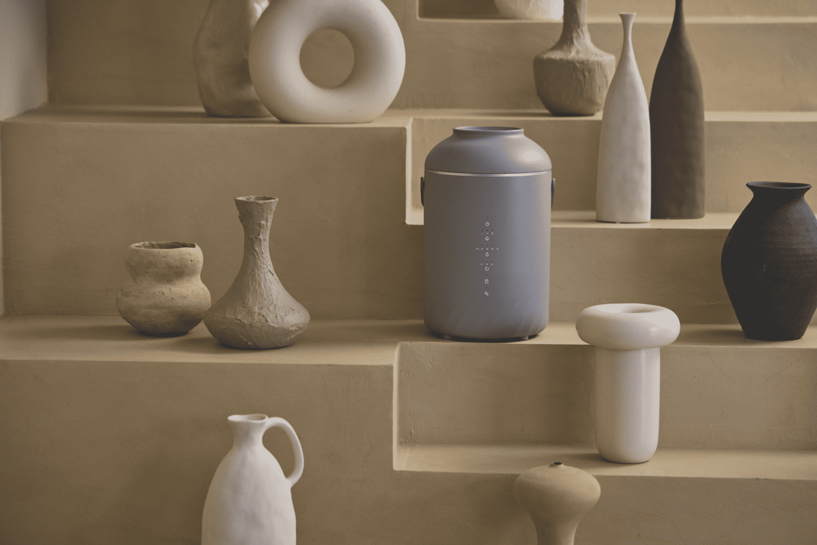 airy fog スチーム式加湿器 CH-S41SS-CH ショコラ | airy fog | cocono