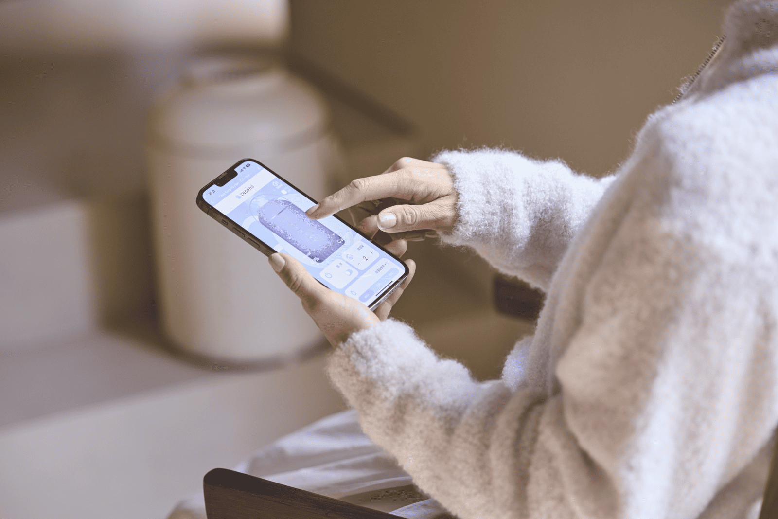 airy fog　スチーム式加湿器　CH-S41SS-IV　アイボリー