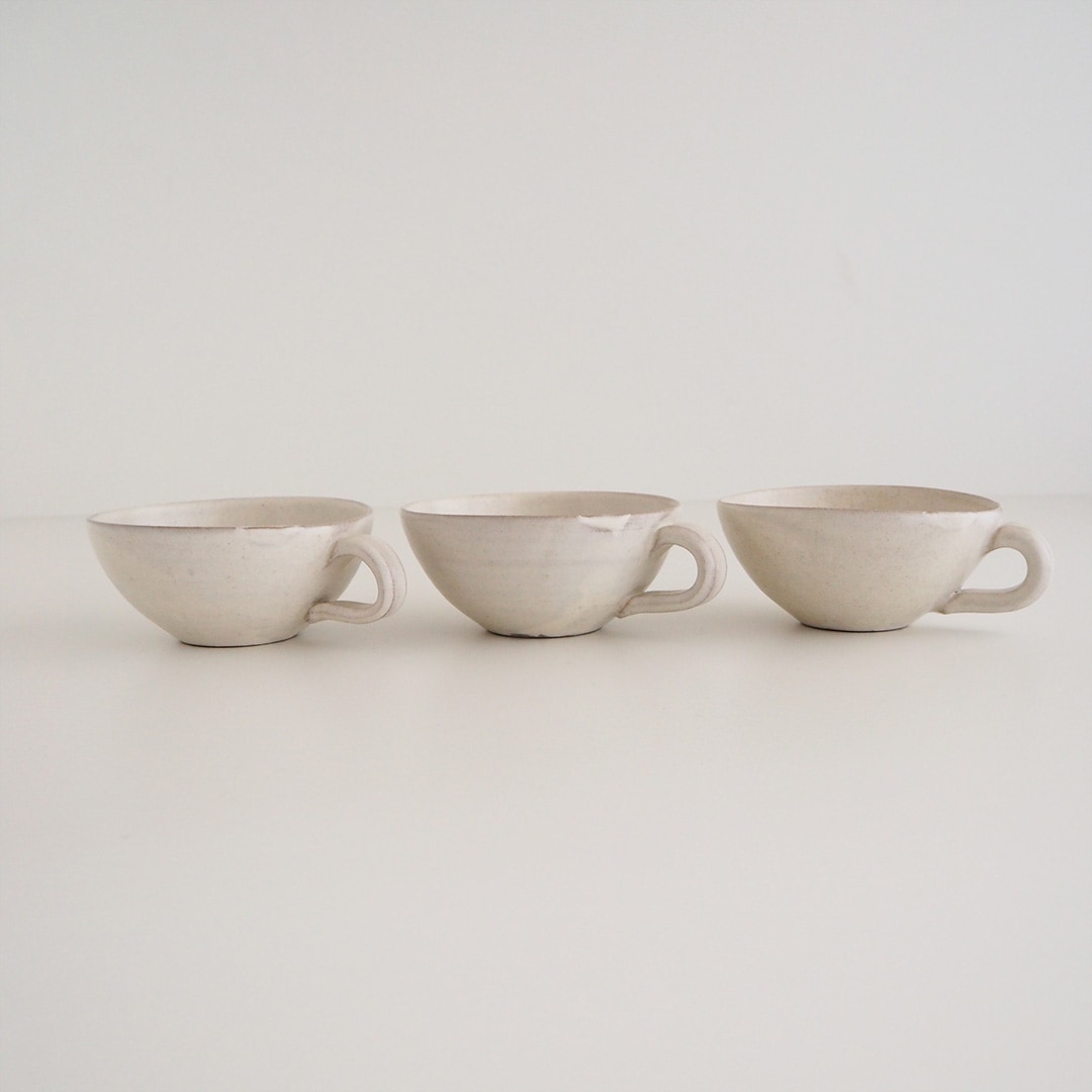 粉引/スープカップ | 唐津焼sakata | 糸島くらし×ここのき 公式通販サイト