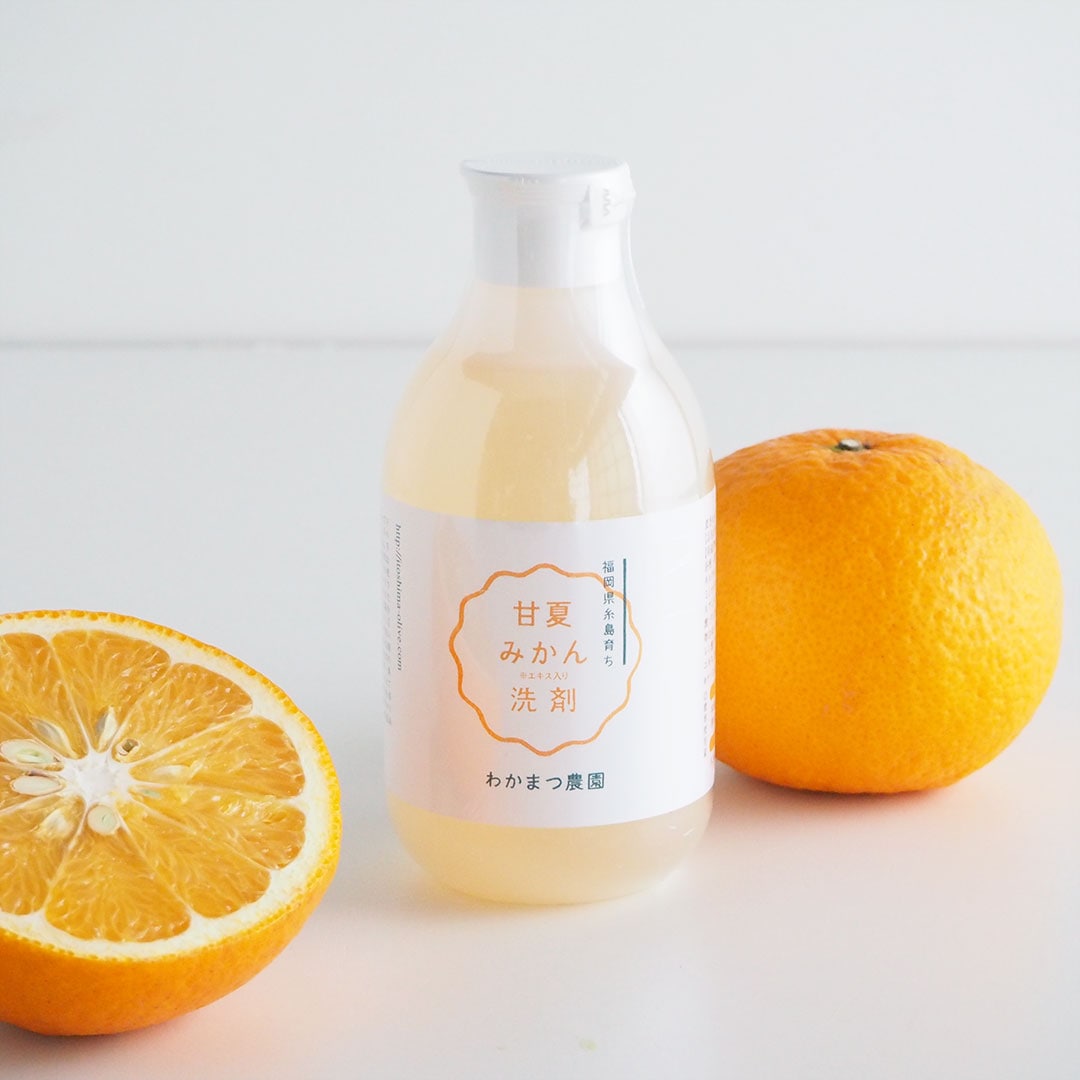 甘夏みかん洗剤/大【終了】 | わかまつ農園 | 糸島くらし×ここのき