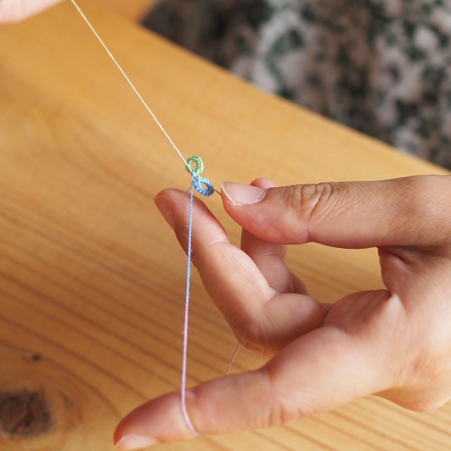 ニッカ竹鶴　ディスプレイアクセサリー タティングレースのアクセサリー ｜ 山口 美樹｜rurico