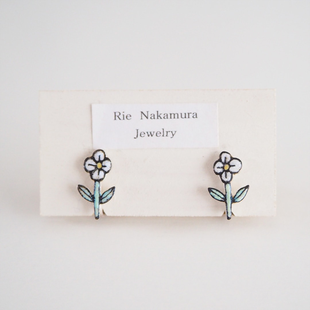 七宝イヤリング/hana（ギフトボックス付き） | Rie Nakamura | 糸島