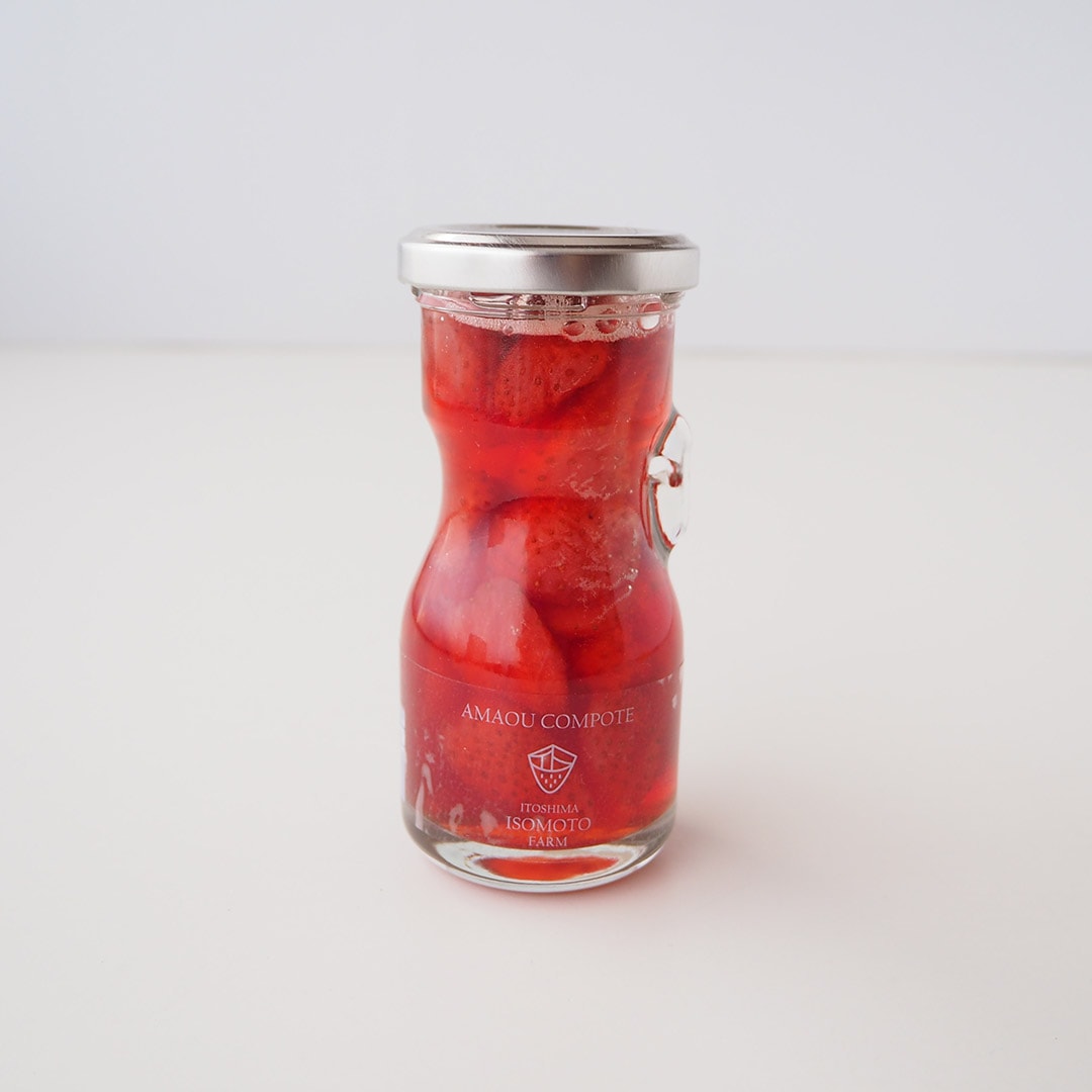 あまおうコンポート | 磯本農園 | 糸島くらし×ここのき 公式通販サイト