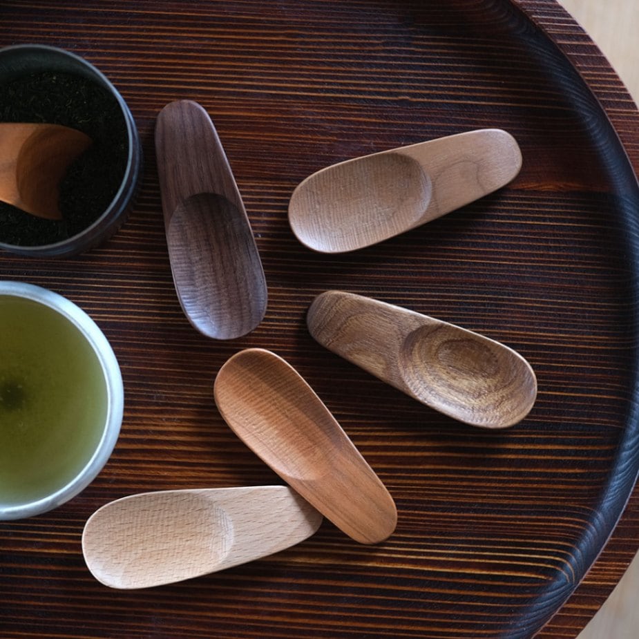 茶さじ/材種いろいろ | 工房 雲 | 糸島くらし×ここのき 公式通販サイト