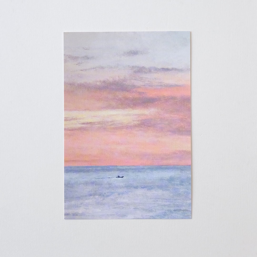 ポストカード/夕暮れの海（糸島市野北） | Chihiro Miyata | 糸島