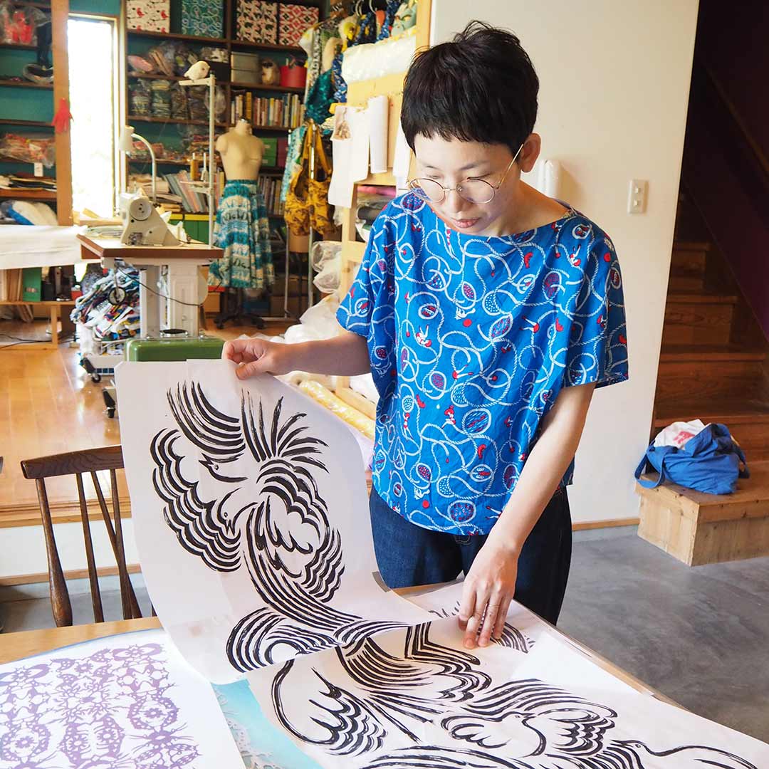 手ぬぐいタオル/虎 | makumo(マクモ) | 糸島くらし×ここのき 公式通販