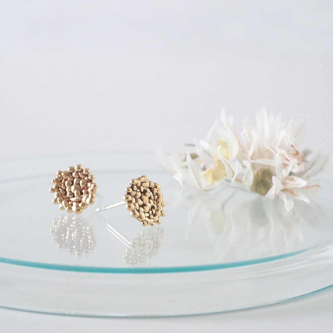 ピアス/こはな/真鍮【受注生産】 | freckle(フレックル) | 糸島くらし