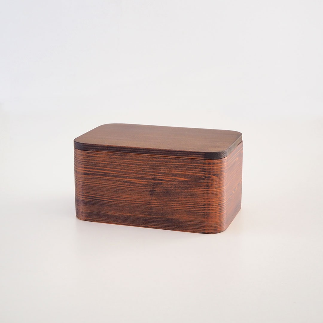 新品　杉の木クラフト　弁当箱（小） サンドイッチ用 弁当箱 （小） 糸島市 / 杉の木クラフト [AQB009