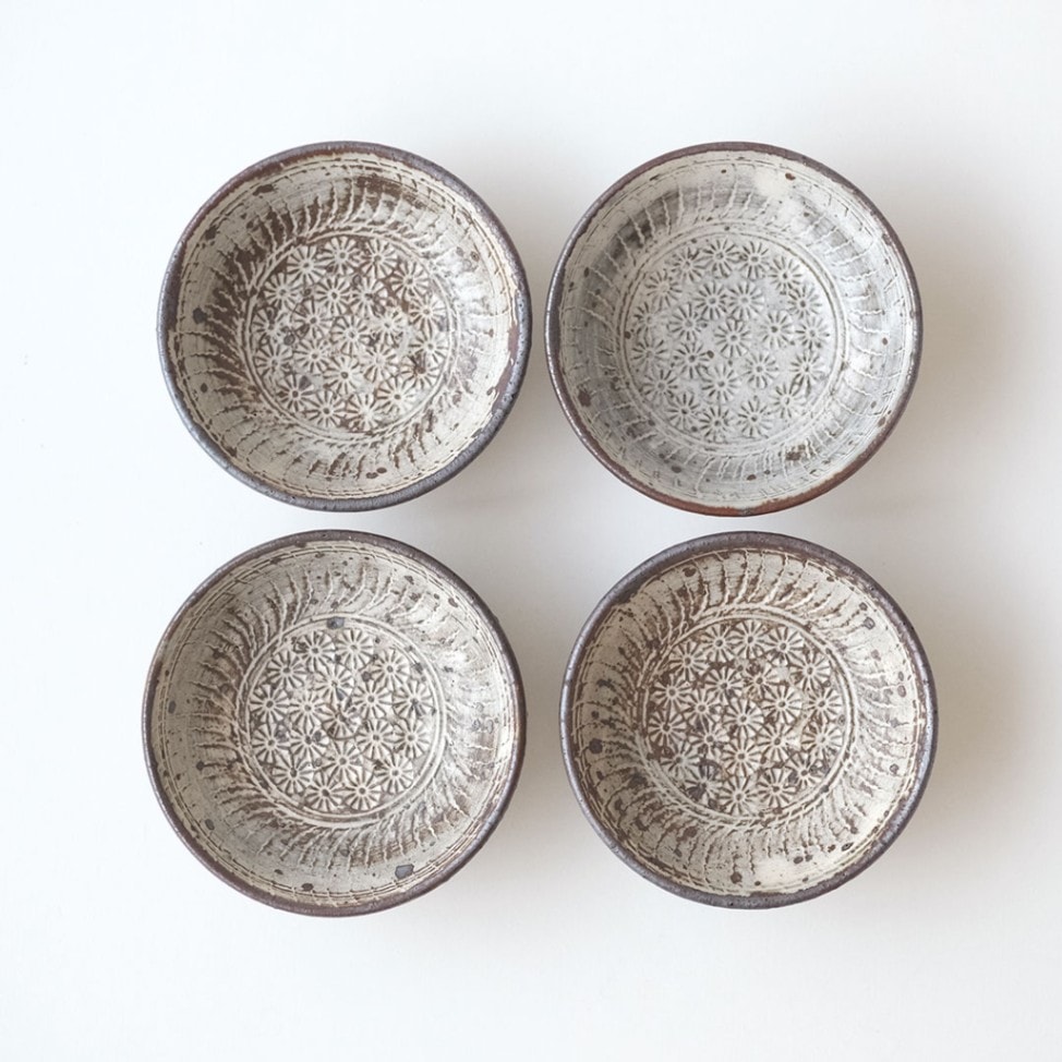 三島唐津/小鉢/深 | 唐津焼 雅樂窯 ( うたがま ) | 糸島くらし×ここの