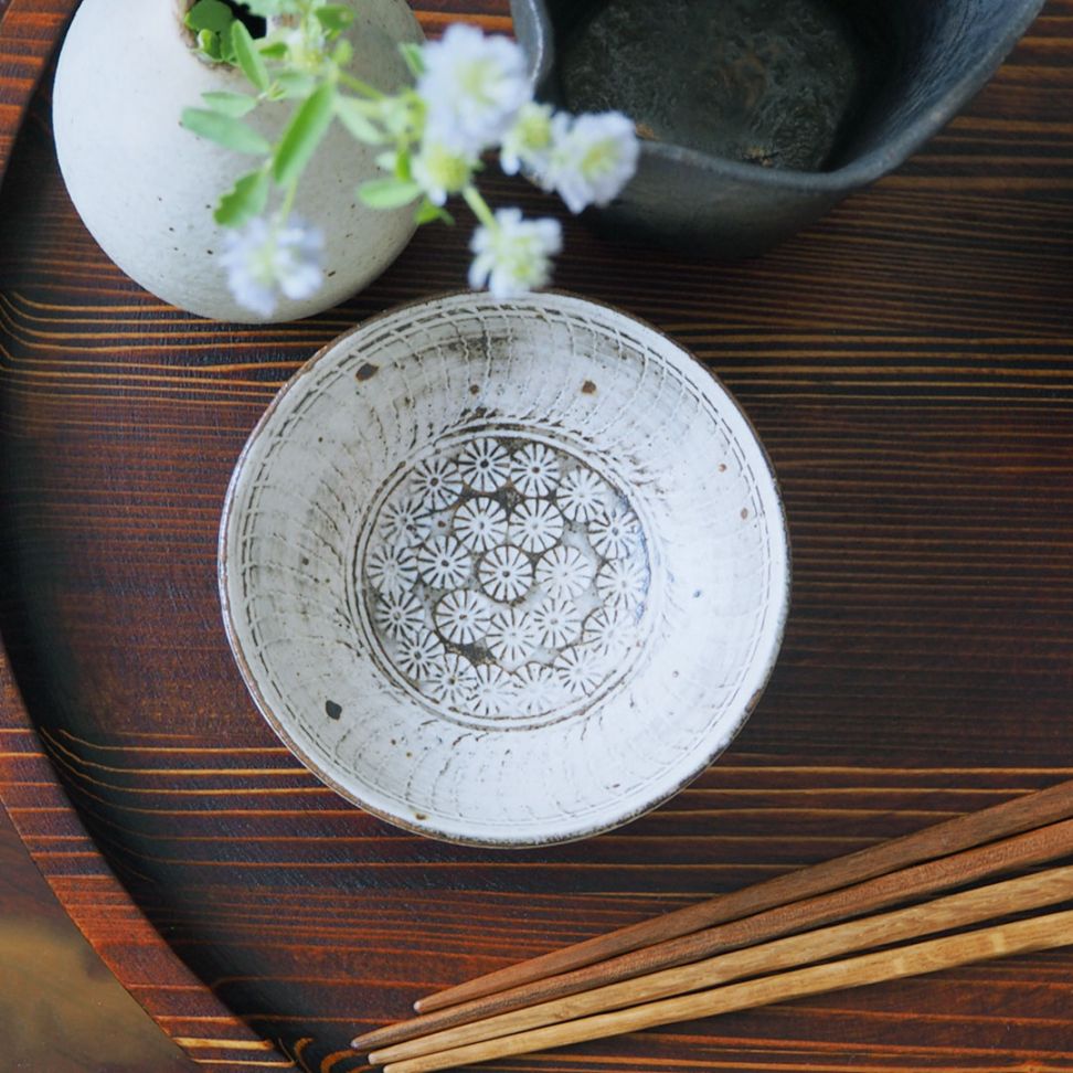 三島唐津/小鉢/深 | 唐津焼 雅樂窯 ( うたがま ) | 糸島くらし