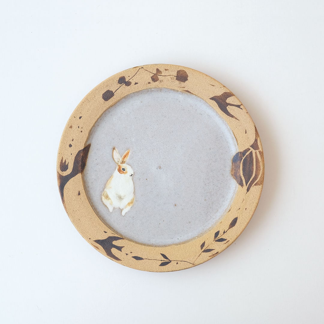 acne pottery studioうさぎのフック壁掛けアクネポタリースタジオ うさぎの壁掛け鏡 | acne.pottery.studio | 糸島くらし×ここのき