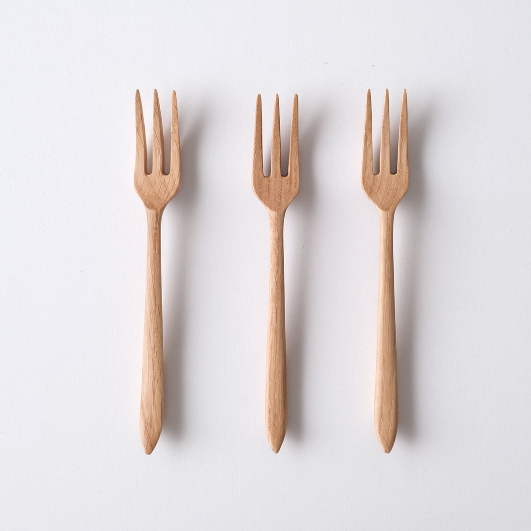 tone デザートフォーク/ナラ | DOUBLE = DOUBLE FURNITURE | 糸島