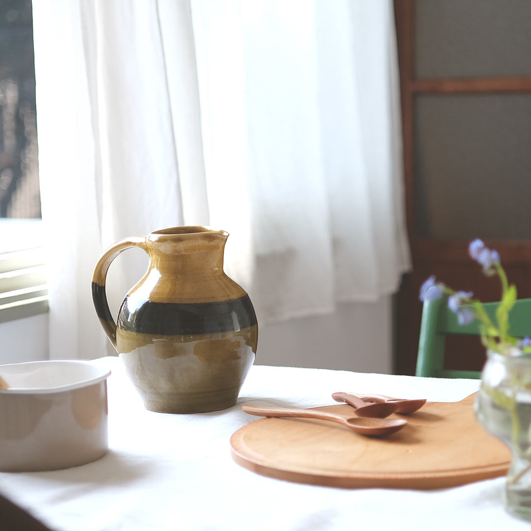 スリップウェア/ピッチャー | SLIP WORKS | 糸島くらし×ここのき 公式