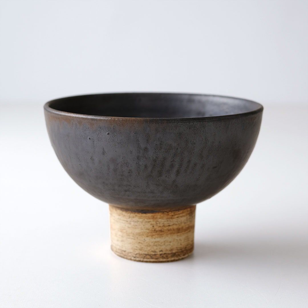 黒釉/丸碗/L | 醇窯(じゅんよう) | 糸島くらし×ここのき 公式通販サイト