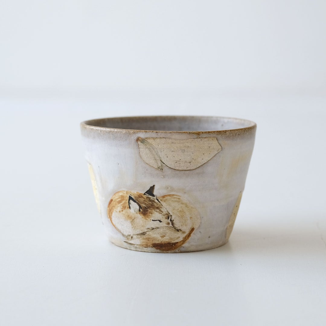 蕎麦猪口/きつね | acne.pottery.studio | 糸島くらし×ここのき 公式
