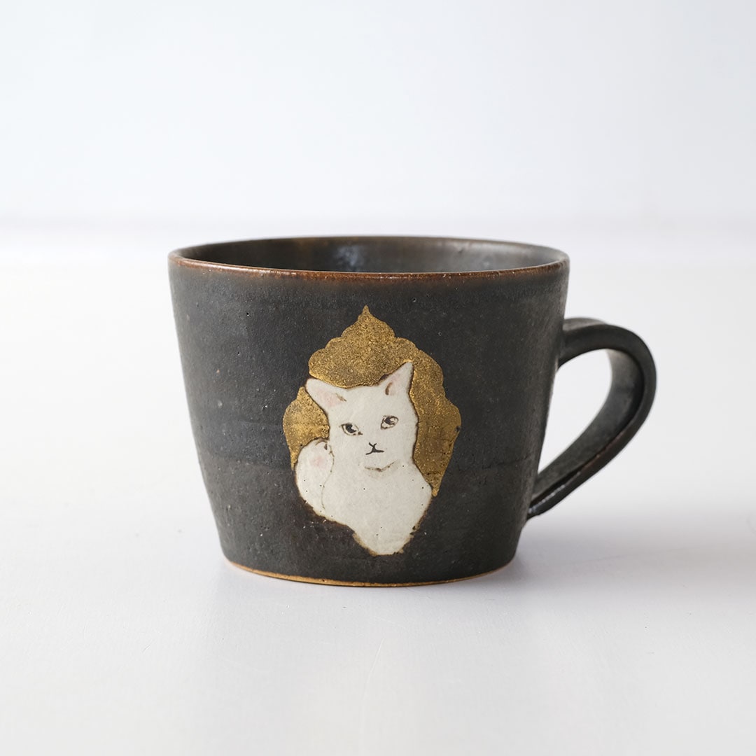 マグカップ/ねこ | acne.pottery.studio | 糸島くらし×ここのき 公式