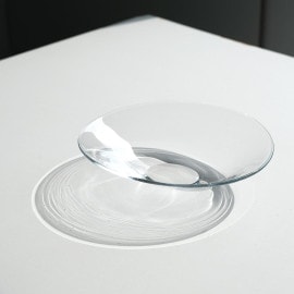 さこうゆうこガラス皿4枚セット さこうゆうこ ガラスの器展