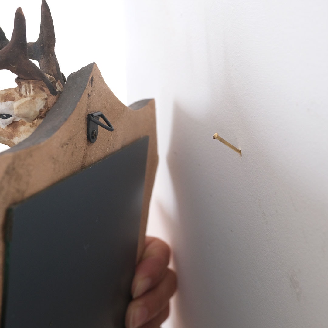 ねこの壁掛け鏡 | acne.pottery.studio | 糸島くらし×ここのき 公式