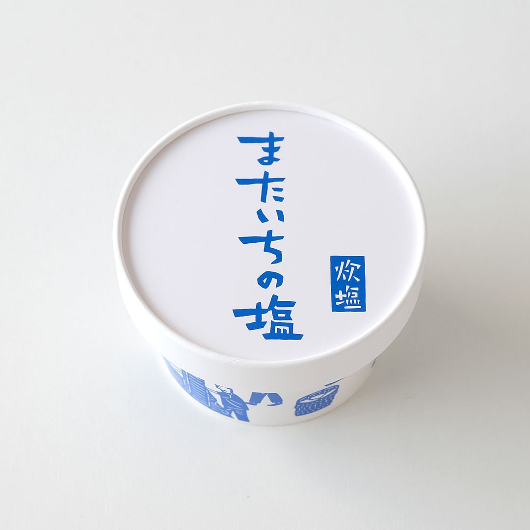またいちの塩 炊塩/150g | 新三郎商店 | 糸島くらし×ここのき 公式通販