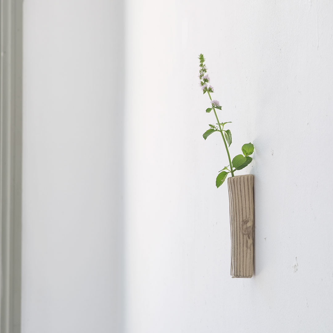 掛け花入/粉引/小（サイズいろいろ、3300円～） | からつ焼 高麗窯
