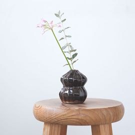 花入　面取　絵唐津　小次郎窯　モダン　花瓶　木箱入 花入/絵唐津 | からつ焼 高麗窯 | 糸島くらし×ここのき 公式通販サイト