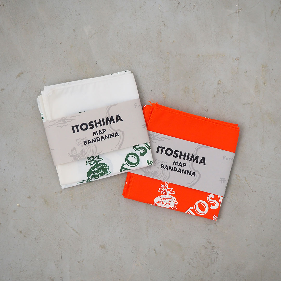 ITOSHIMA MAP BANDANNA/2022ꥫ顼