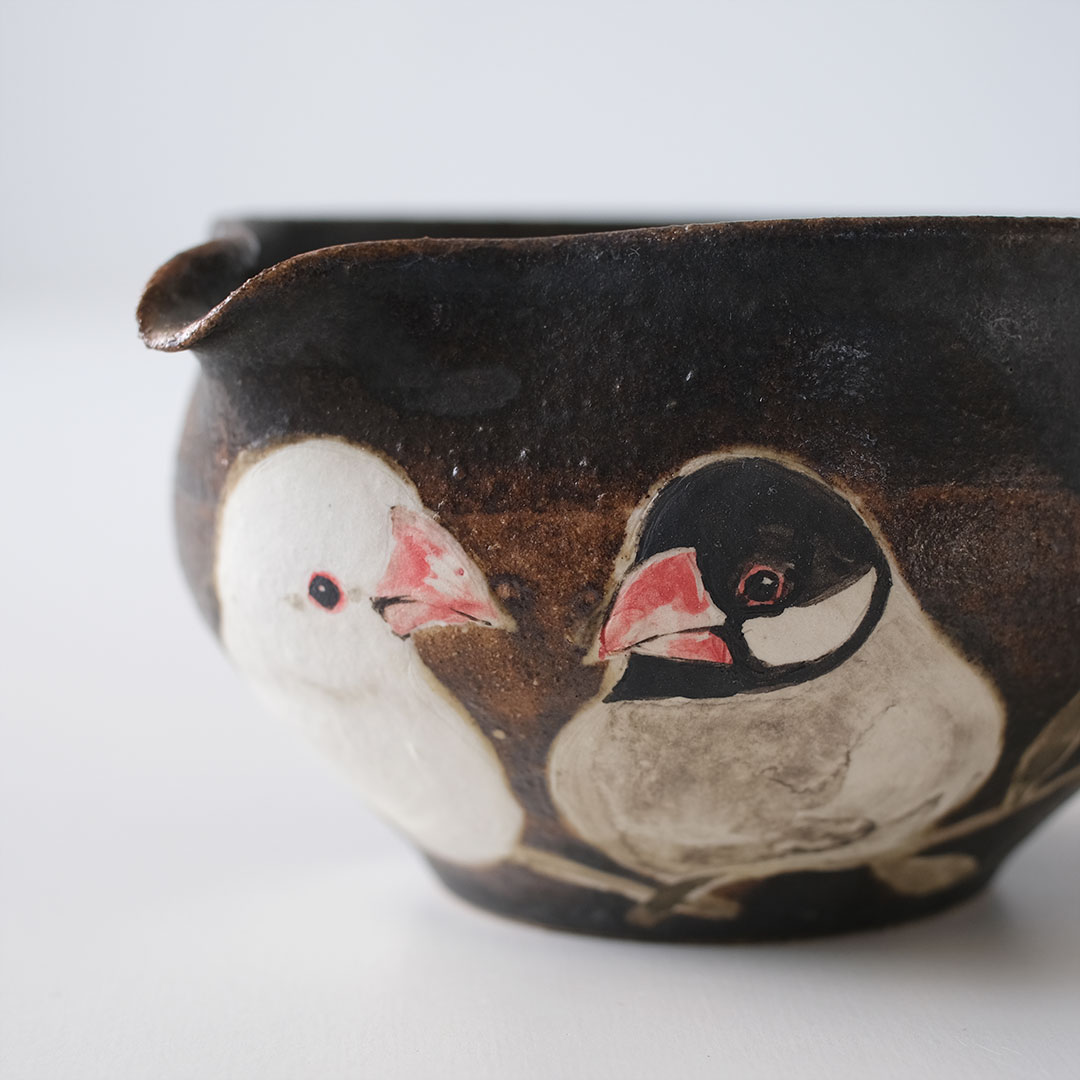 片口鉢/文鳥 | acne.pottery.studio | 糸島くらし×ここのき 公式通販サイト