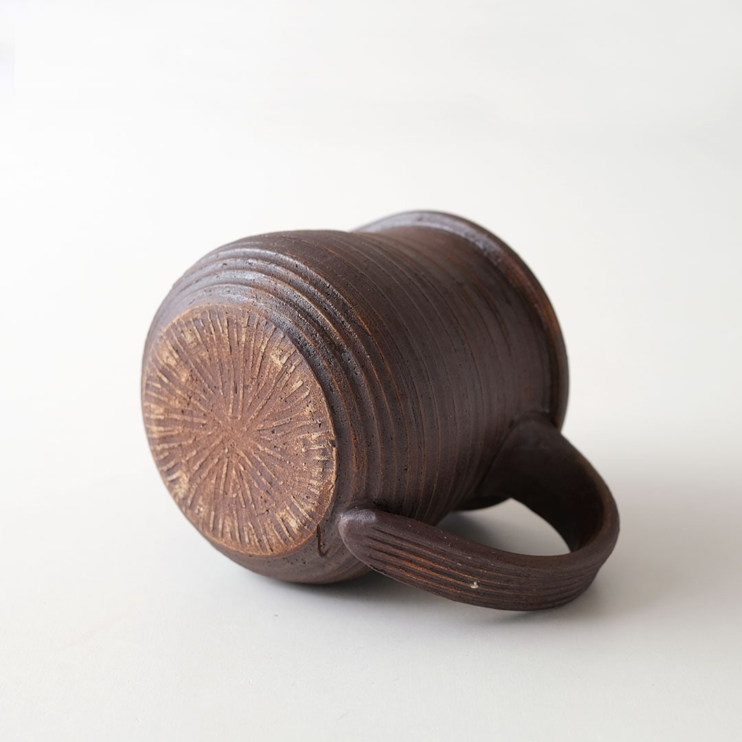 耐熱ミルクジャグ/焦げ茶 | 窯元ろくろ | 糸島くらし×ここのき 公式